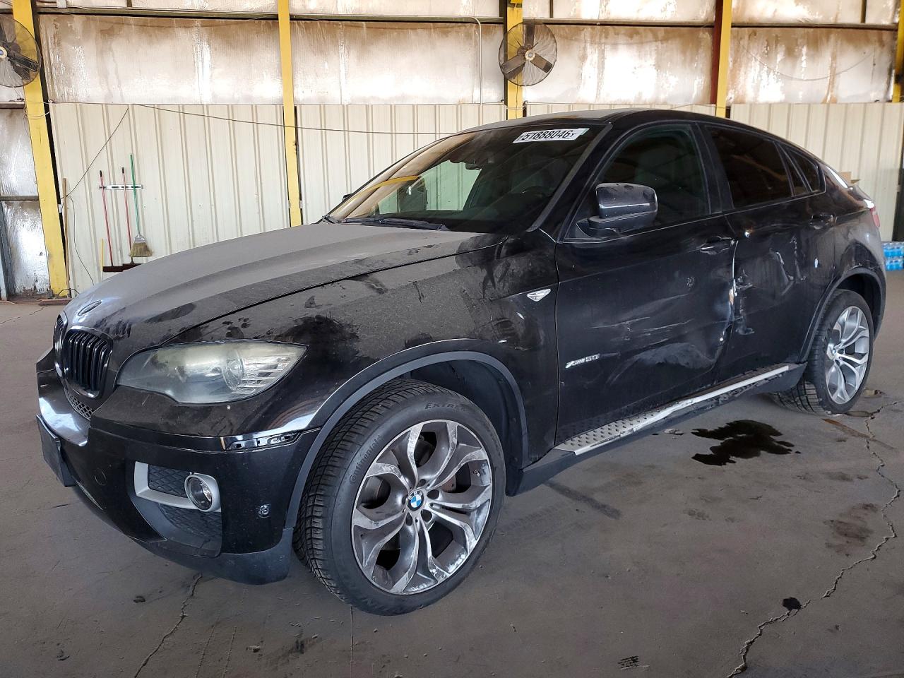 2011 BMW X6 50i, VIN 5UXFG8C54BLZ96558 — Side