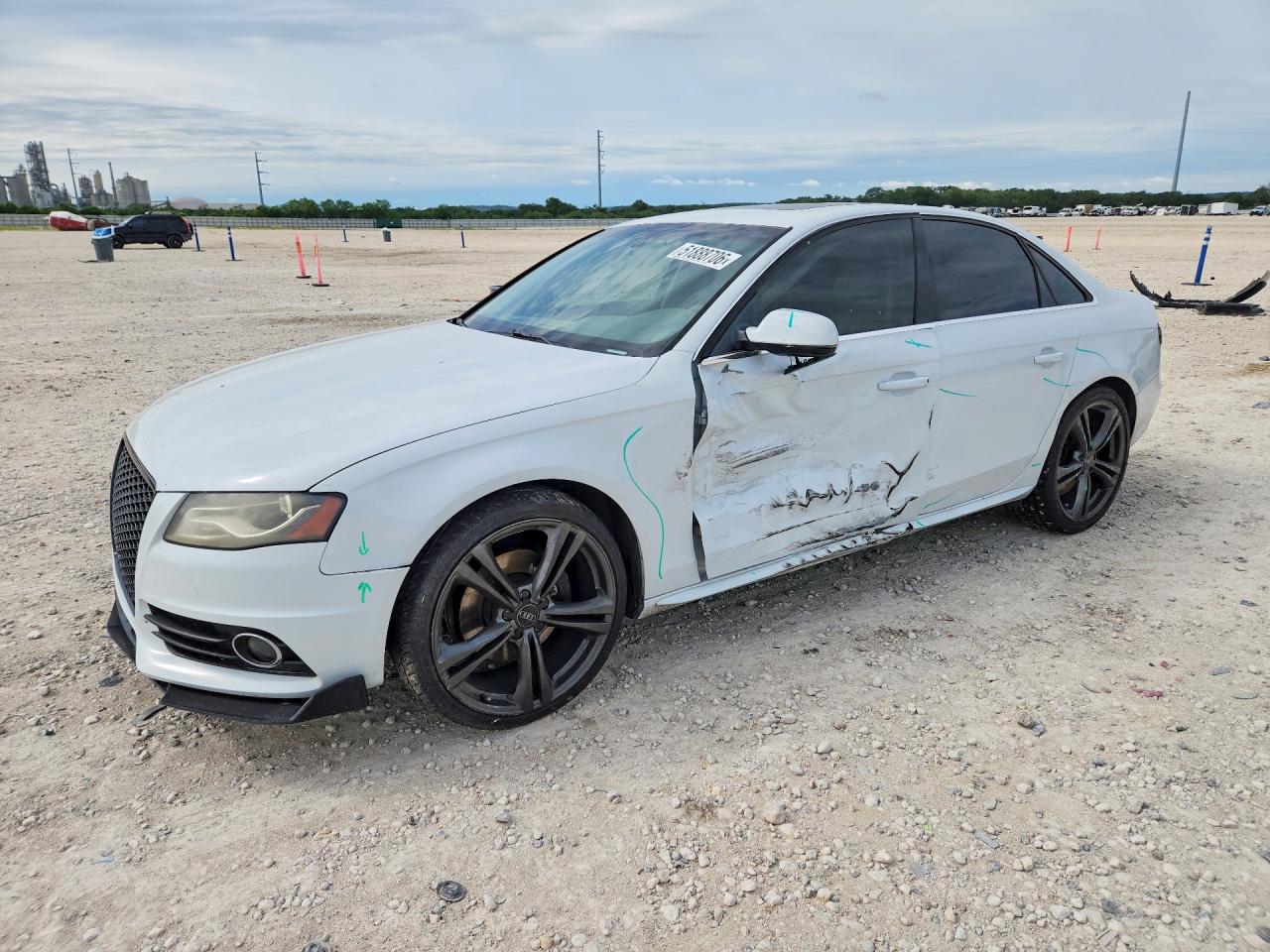 2012 Audi A4 Premium Plus, VIN WAUFFAFL5CN010768 — Frame damage