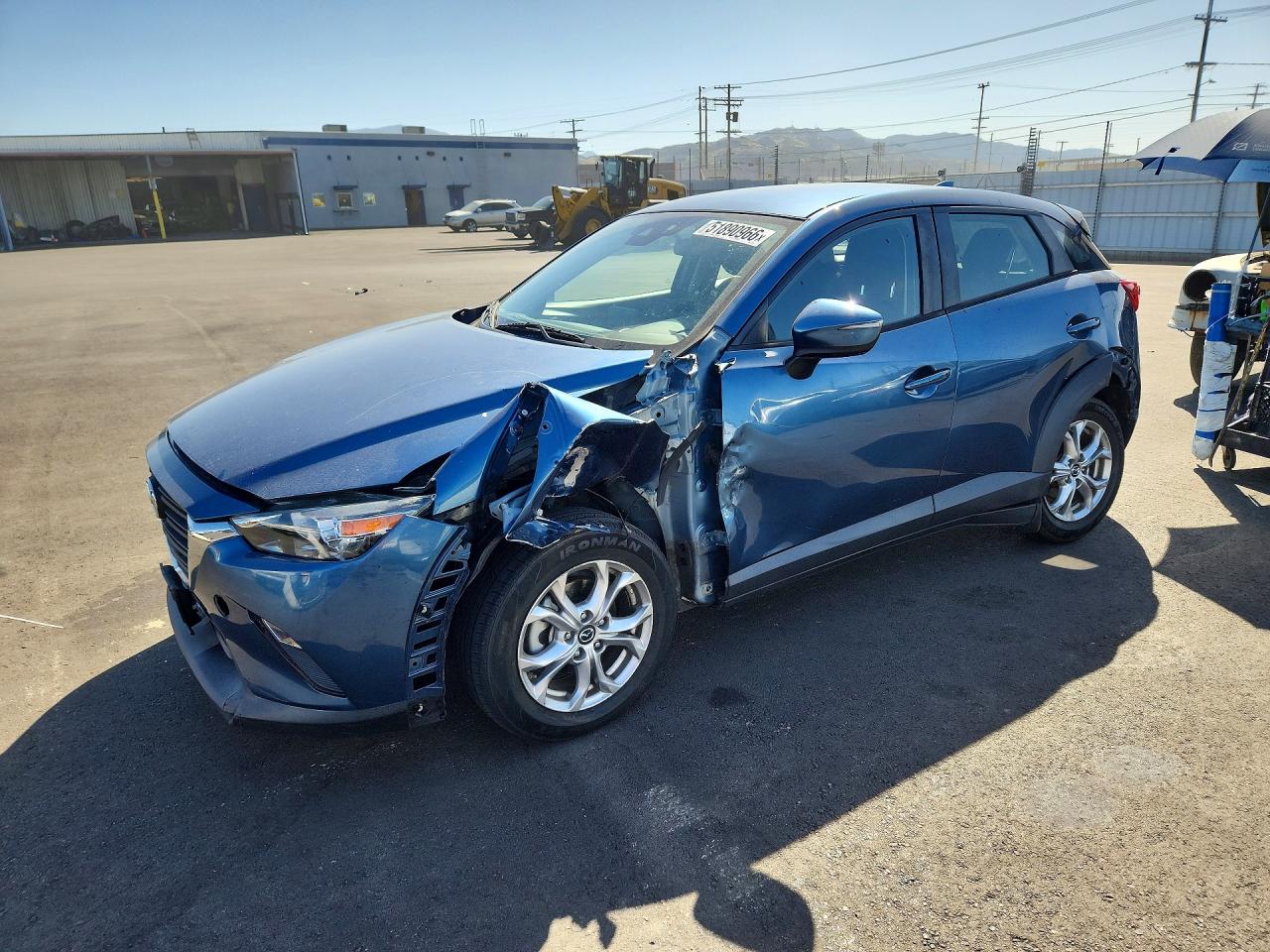 2019 Mazda CX-3 Sport, VIN JM1DKDB70K0443443 — Front end