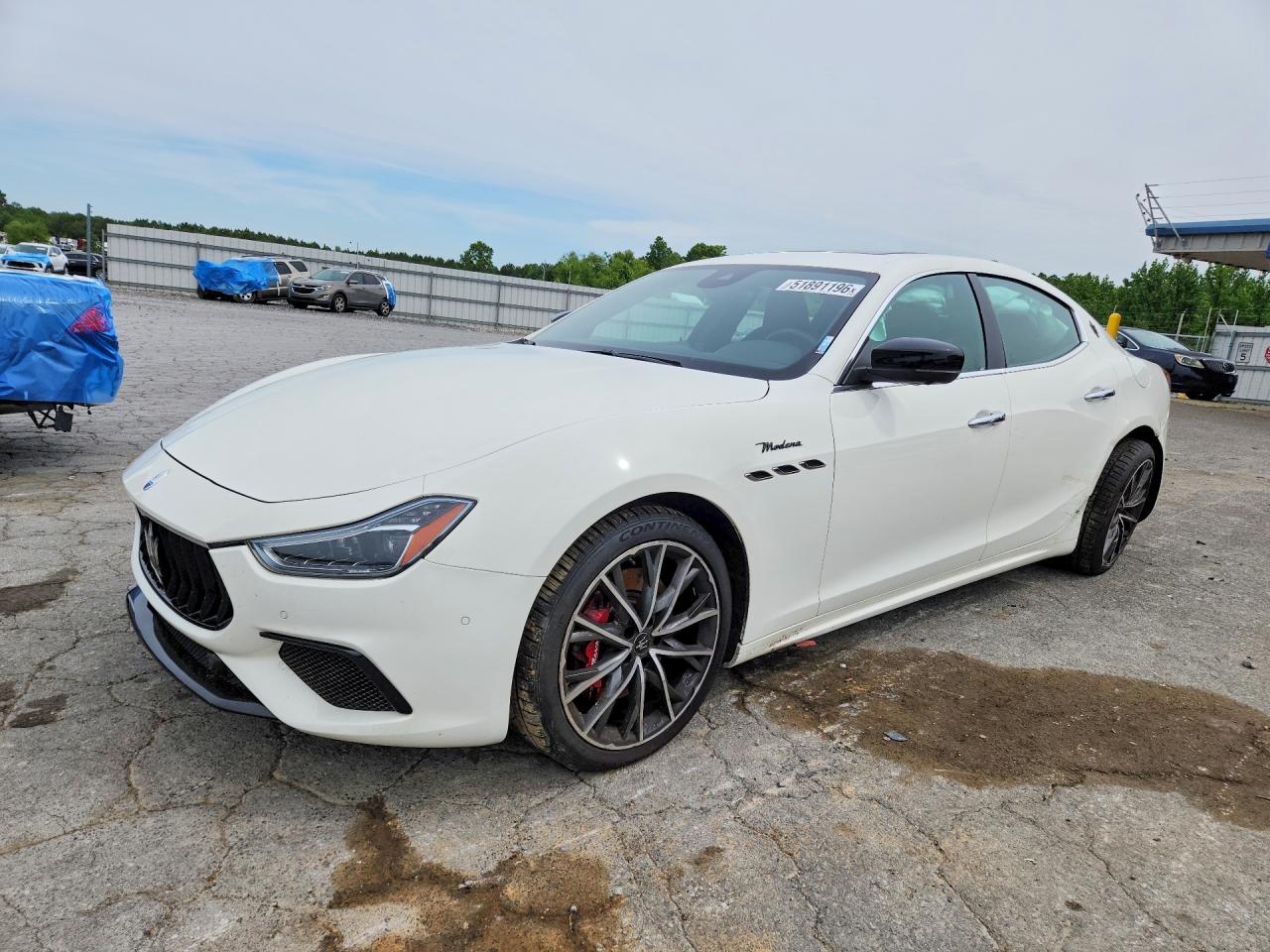 2024 Maserati Ghibli Modena Ultima Q4, VIN ZAM57YTM6RX445230 — Side