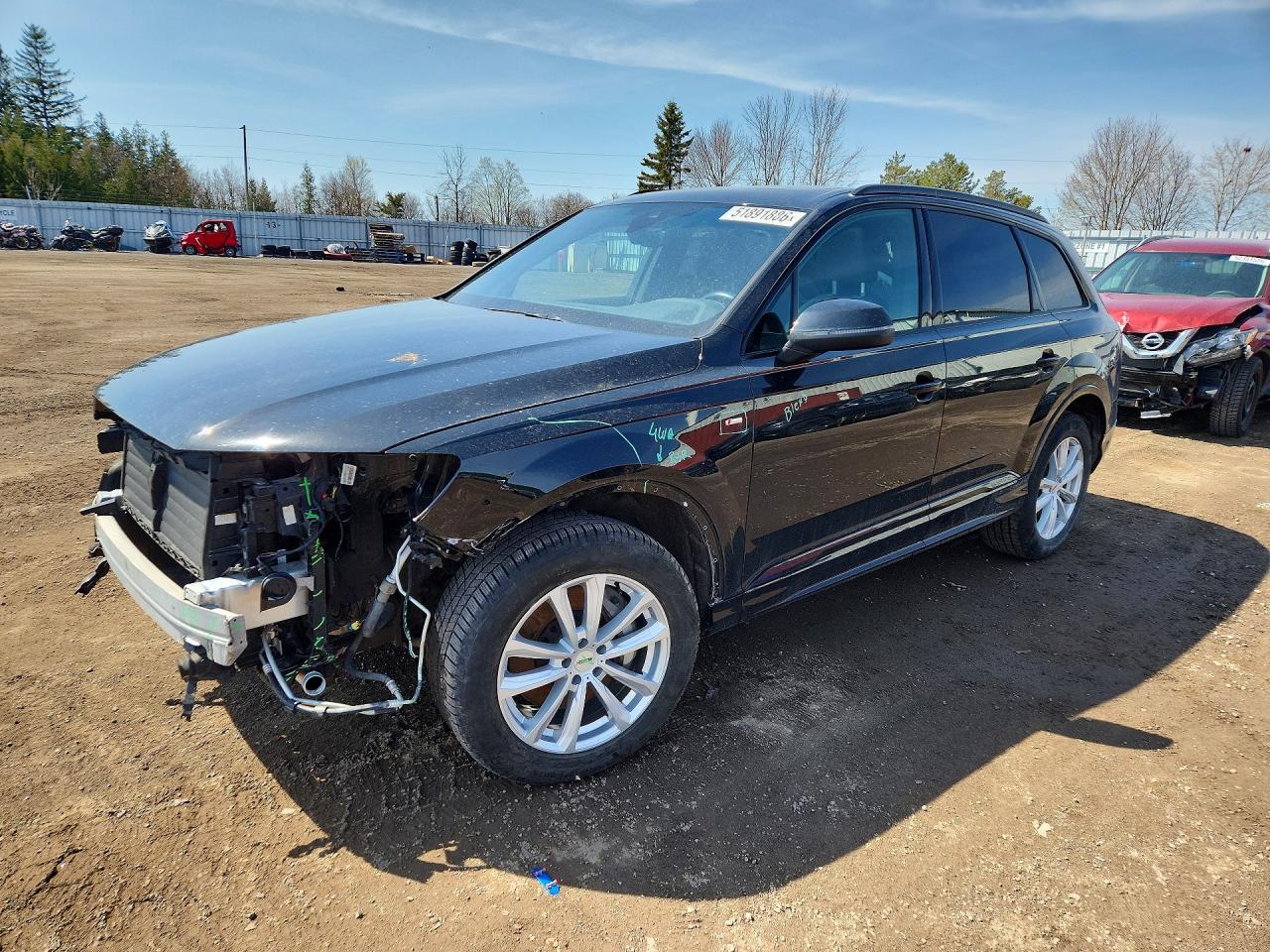 2023 Audi Q7 Komfort, VIN WA1BXBF74PD016297 — Front end