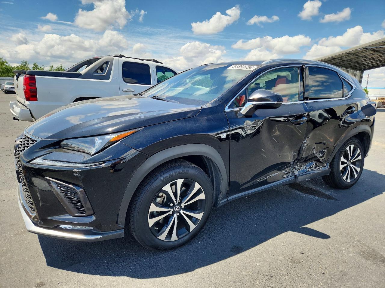 2018 Lexus NX 300 F Sport, VIN JTJBARBZXJ2162419 — Side