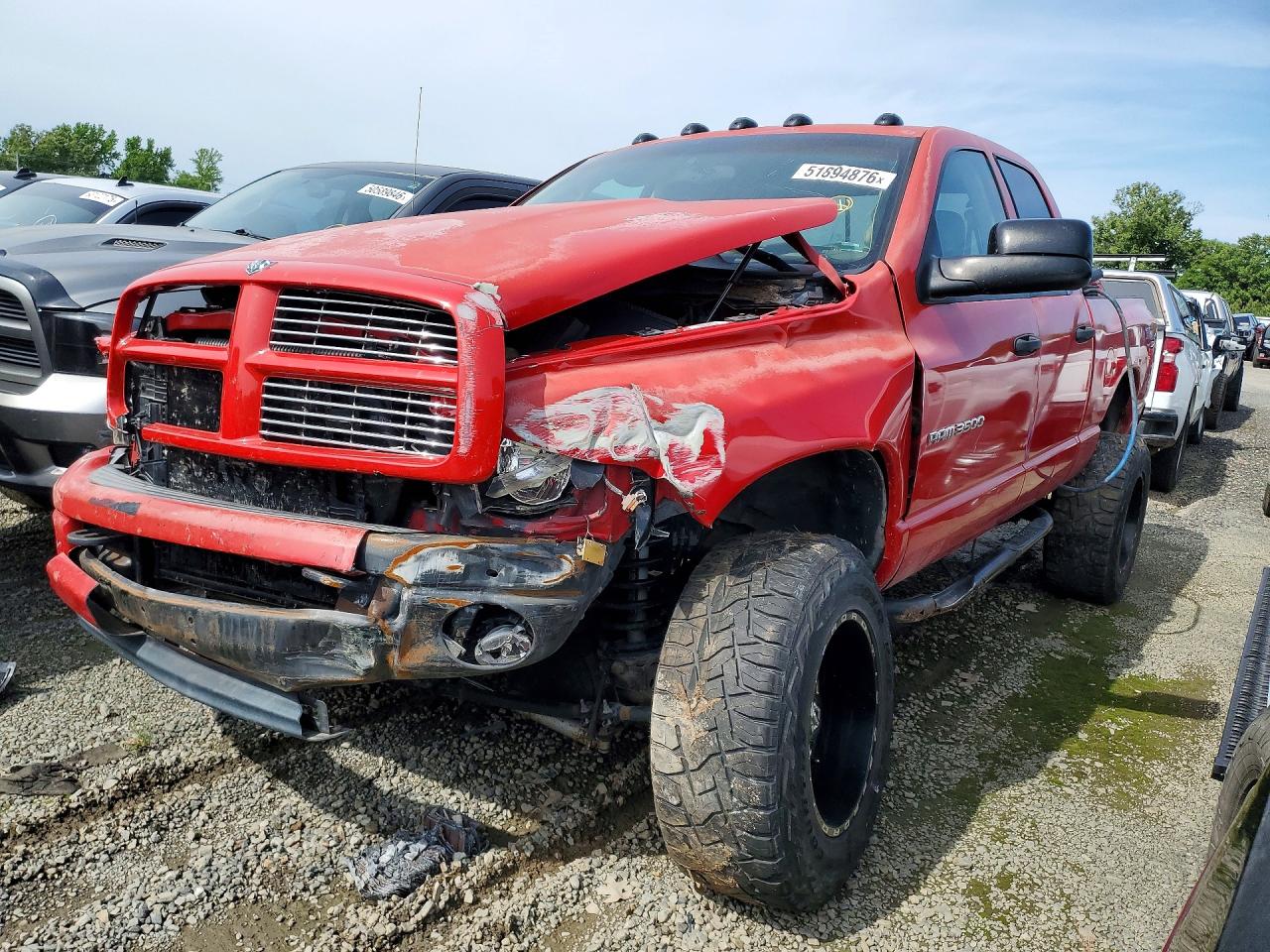 2003 Dodge 3500 ST, VIN 3D7LU38623G702435 — Front end