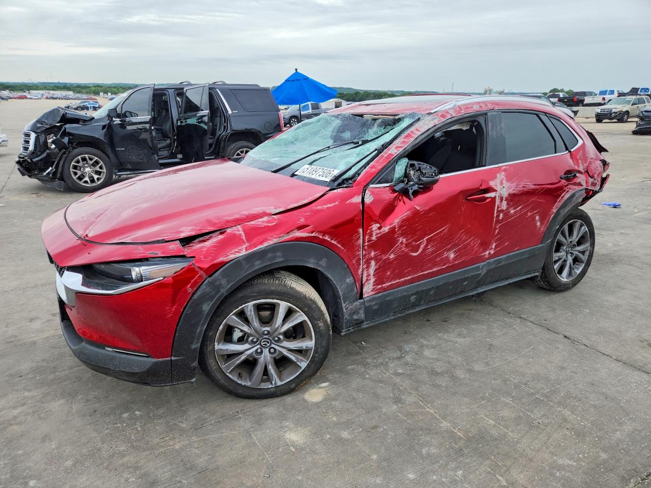 2025 Mazda CX-30 S Premium, VIN 3MVDMBDM8SM795456 — Rollover