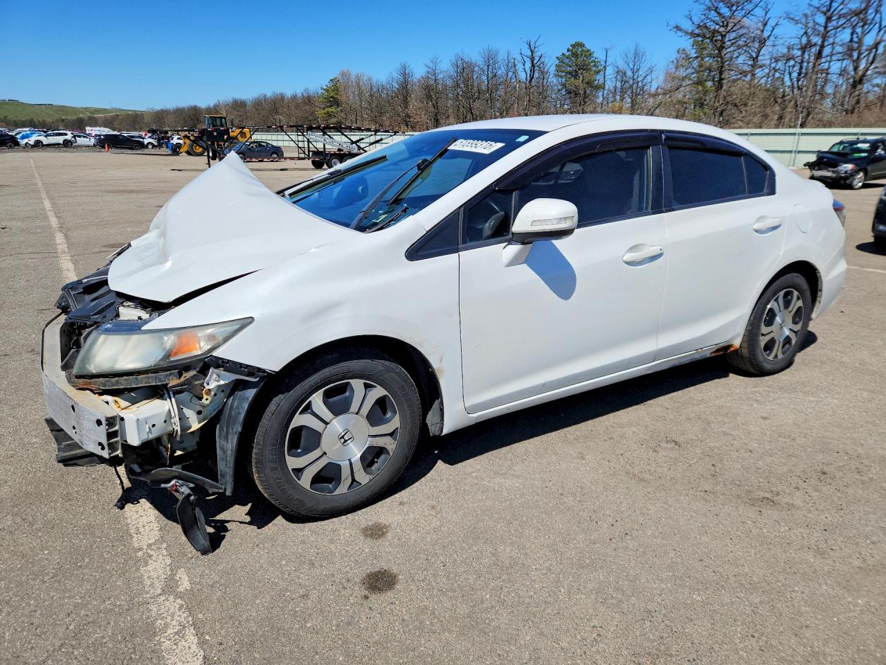 2013 Honda Civic, VIN 19XFB4F24DE201515 — Front end