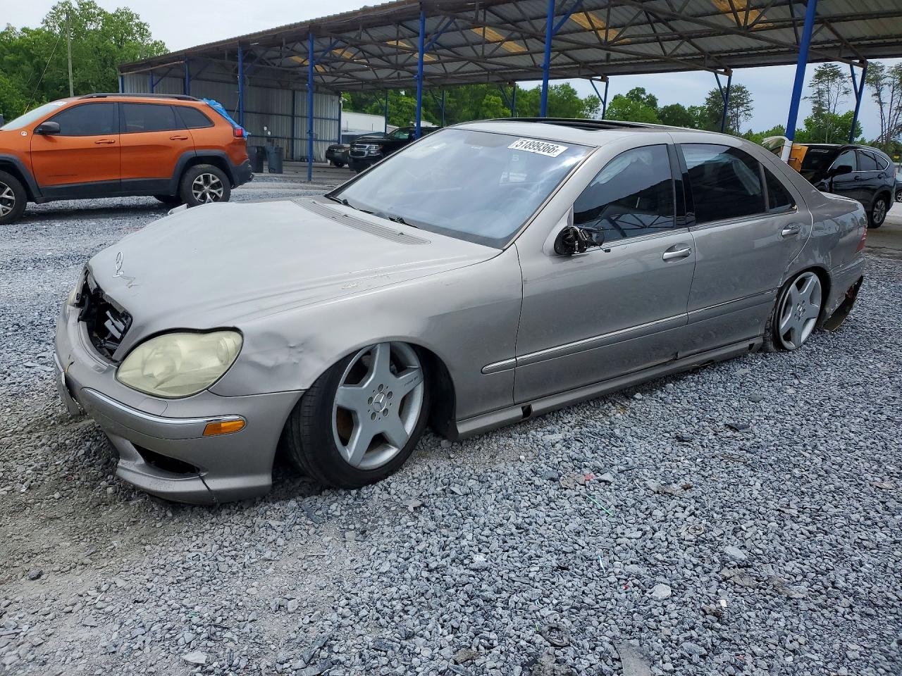 2005 Mercedes-Benz S 500, VIN WDBNG84JX5A435627 — Rollover