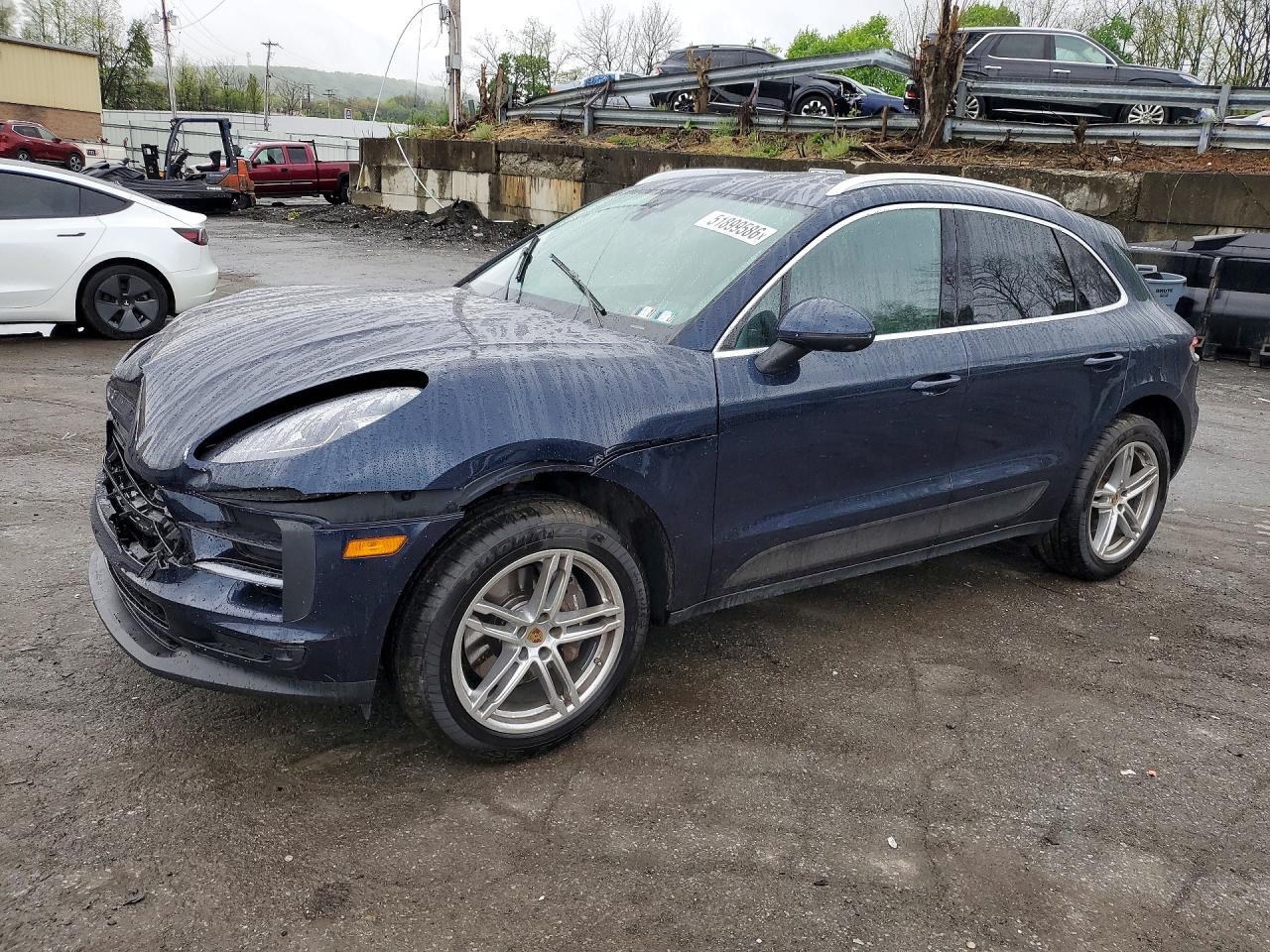 2021 Porsche Macan, VIN WP1AA2A53MLB03505 — Front end
