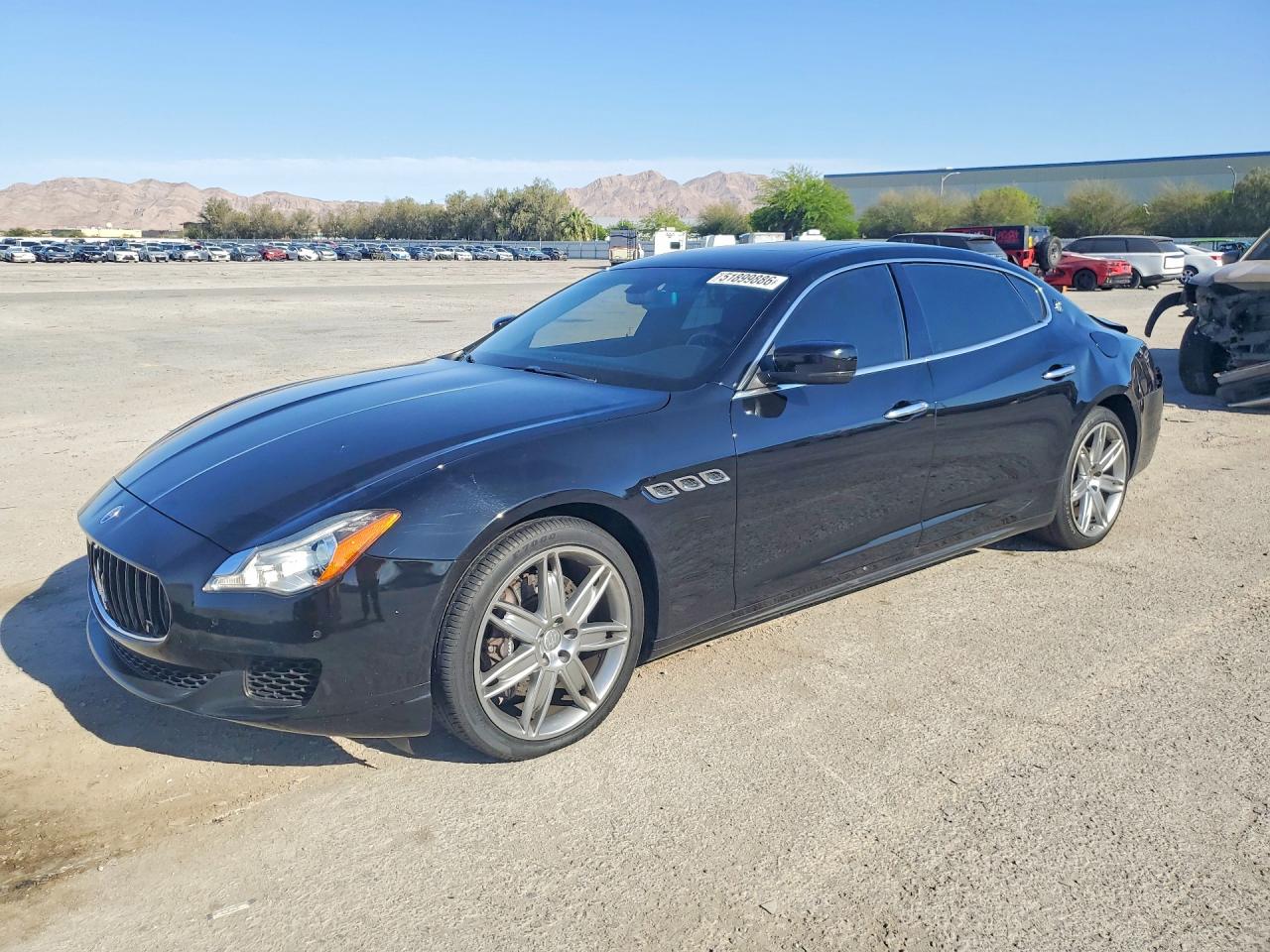 2016 Maserati Quattroporte S, VIN ZAM56RPA4G1187654 — Rear end