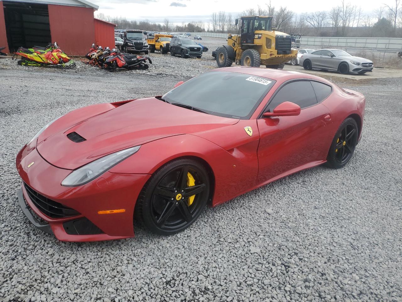 2013 Ferrari F12, VIN ZFF74UFA7D0193622 — Undercarriage