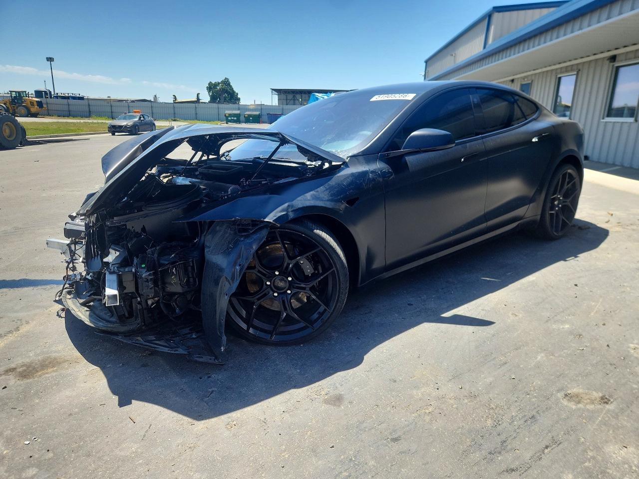 2023 Tesla Model S, VIN 5YJSA1E50PF498454 — Front end