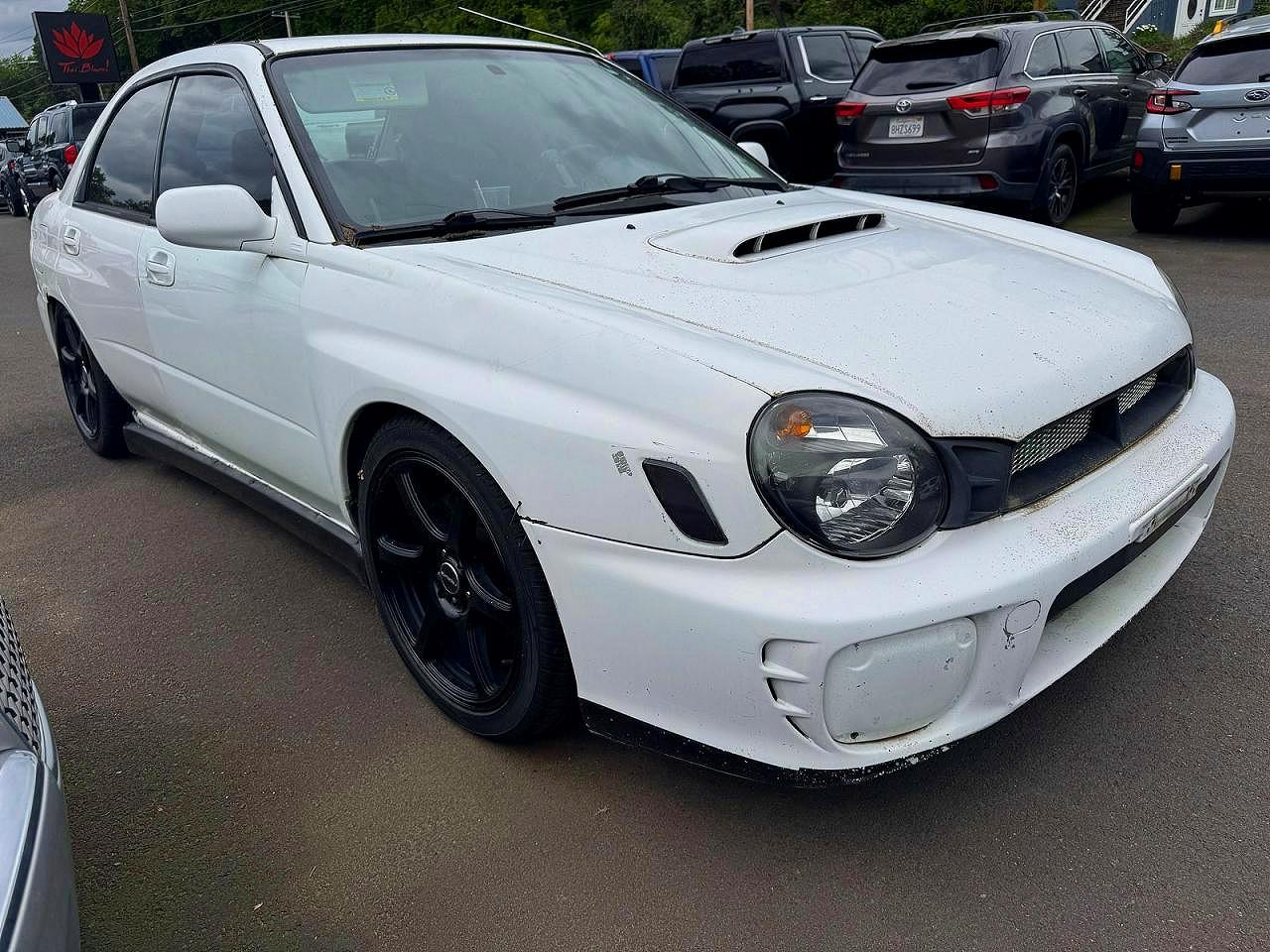 2003 Subaru Impreza WRX, VIN JF1GD29693G504375 — Мелкие вмятины и царапины