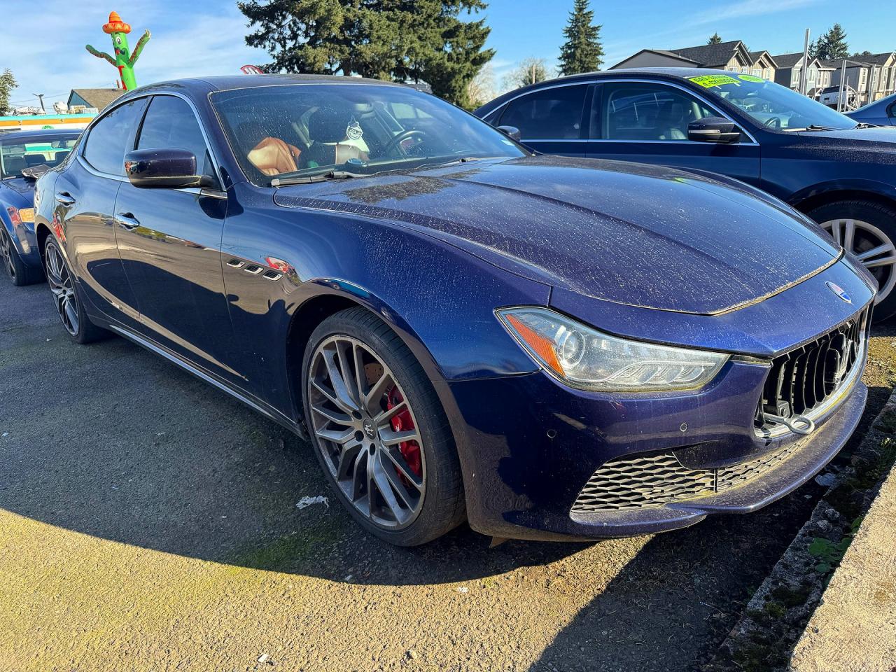 2016 Maserati Ghibli S, VIN ZAM57RSA7G1168911 — Мелкие вмятины и царапины