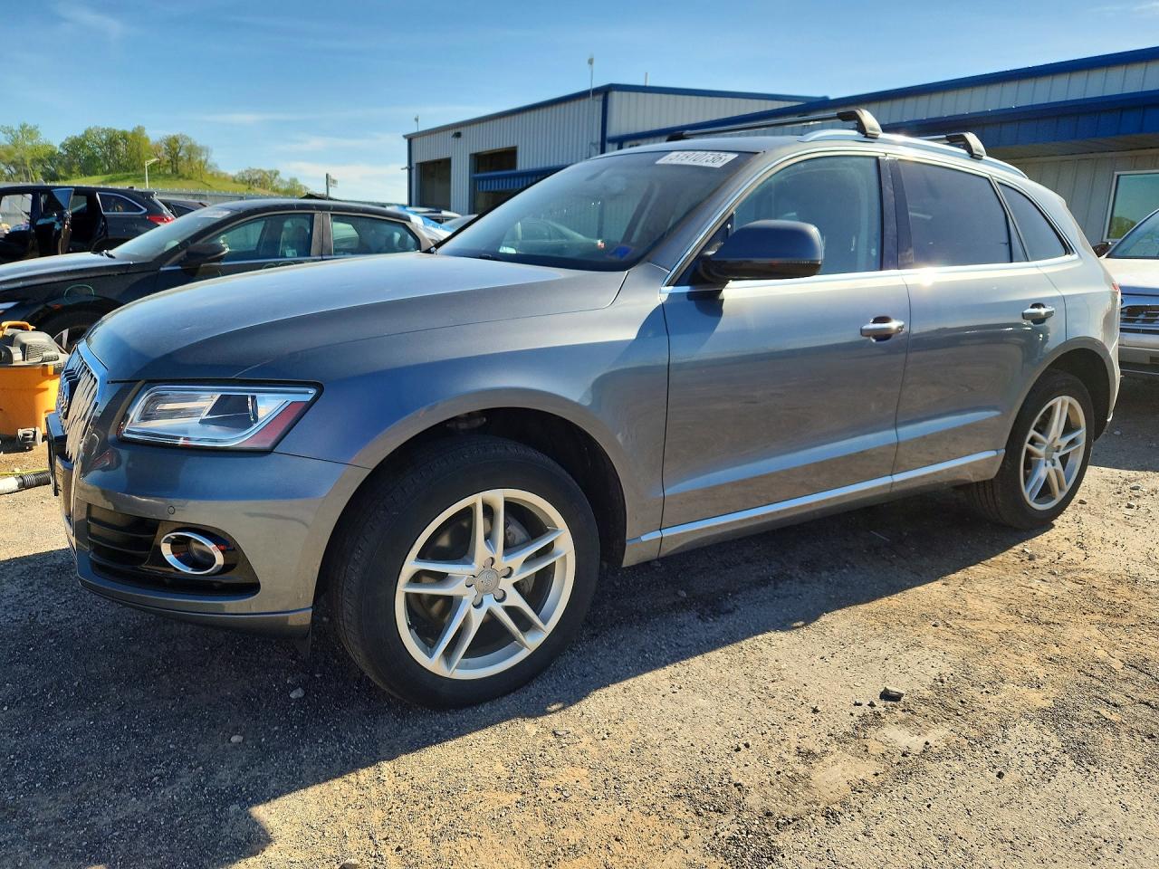 2015 Audi Q5 Premium Plus, VIN WA1LFAFP1FA076605 — Hail