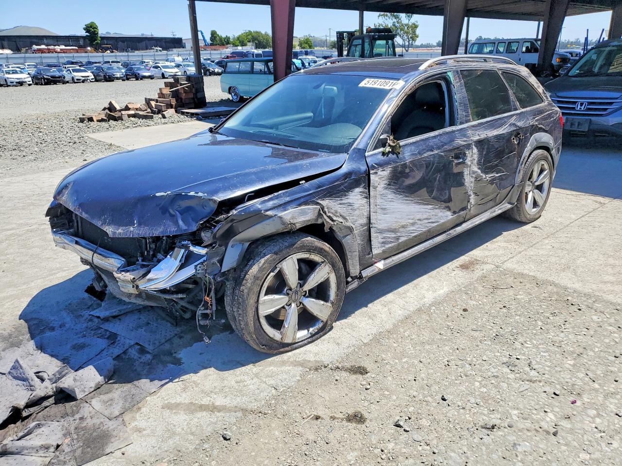 2014 Audi allroad A4 Premium Plus, VIN WA1UFBFL2EA034952 — Front end