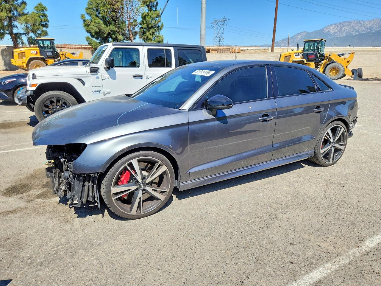 2019 Audi RS 3, VIN WUABWGFF8KA904691 — Rear end