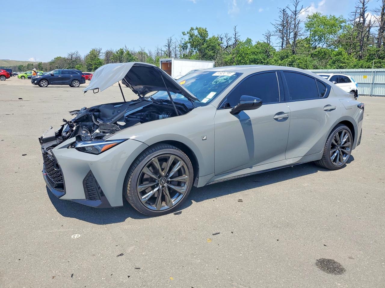 2025 Lexus IS 350 F Sport, VIN JTHGZ1E20S5042967 — Front end