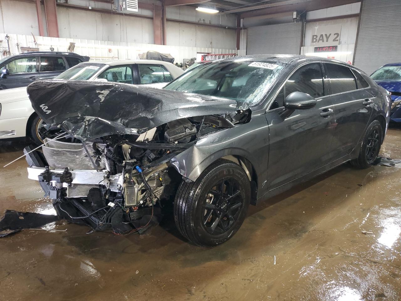 2025 Kia K5 LXS, VIN KNAG24J73S5295027 — Front end