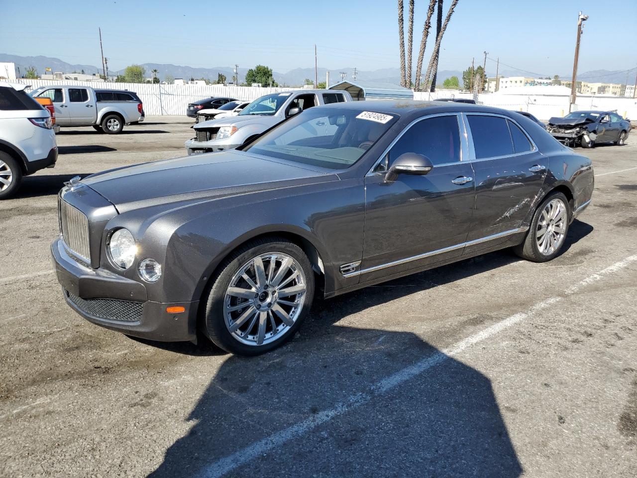 2016 Bentley Mulsanne, VIN SCBBF7ZH4GC001902 — Side