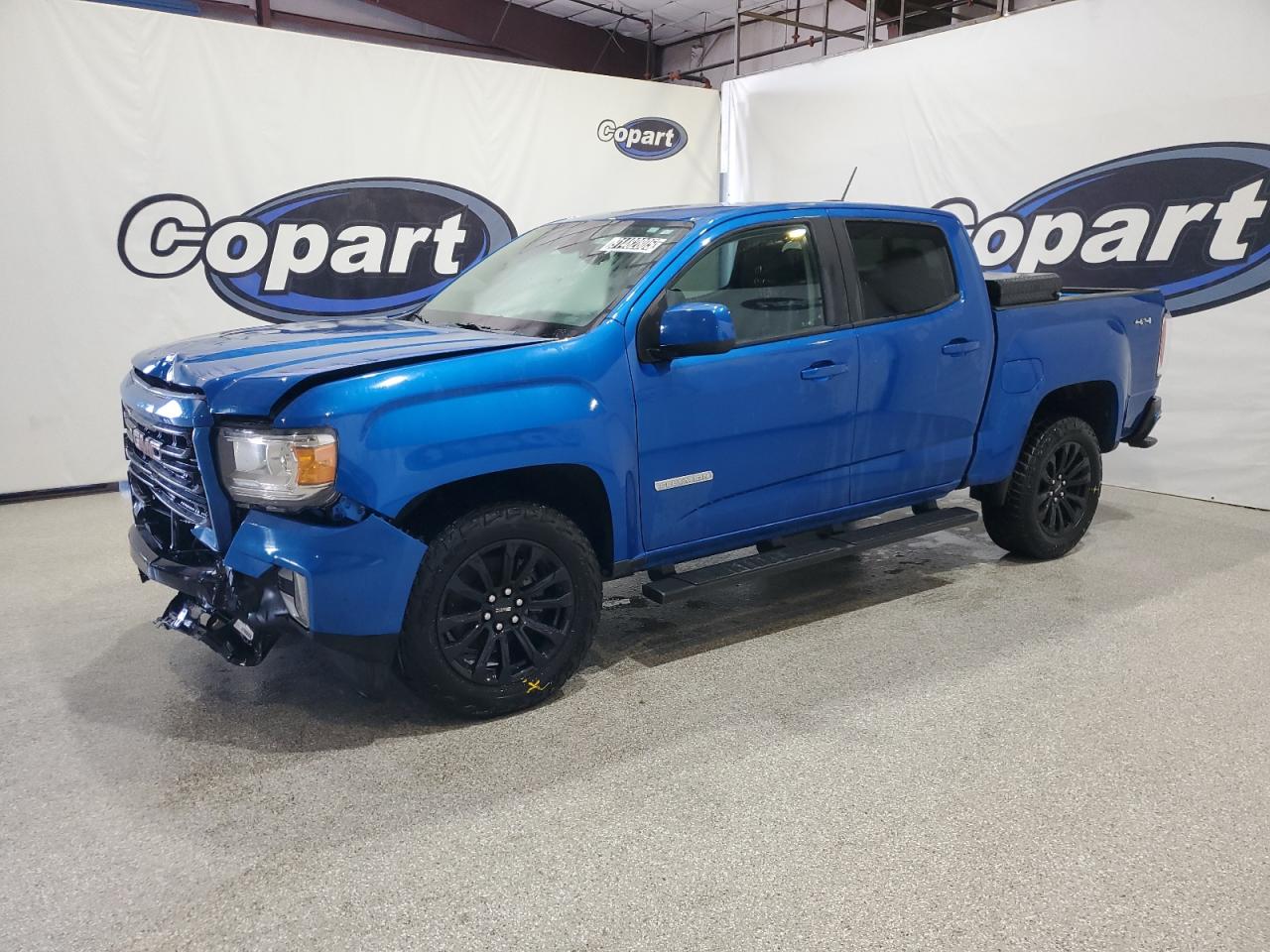 2022 GMC Canyon 4WD Elevation, VIN 1GTG6CEN0N1190791 — Front end