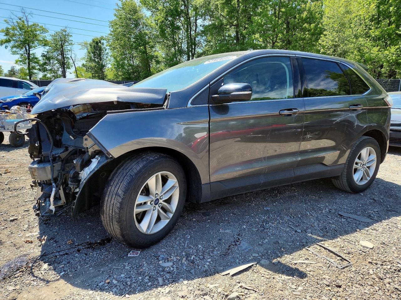 2017 Ford Edge SEL, VIN 2FMPK4J94HBC45998 — Front end