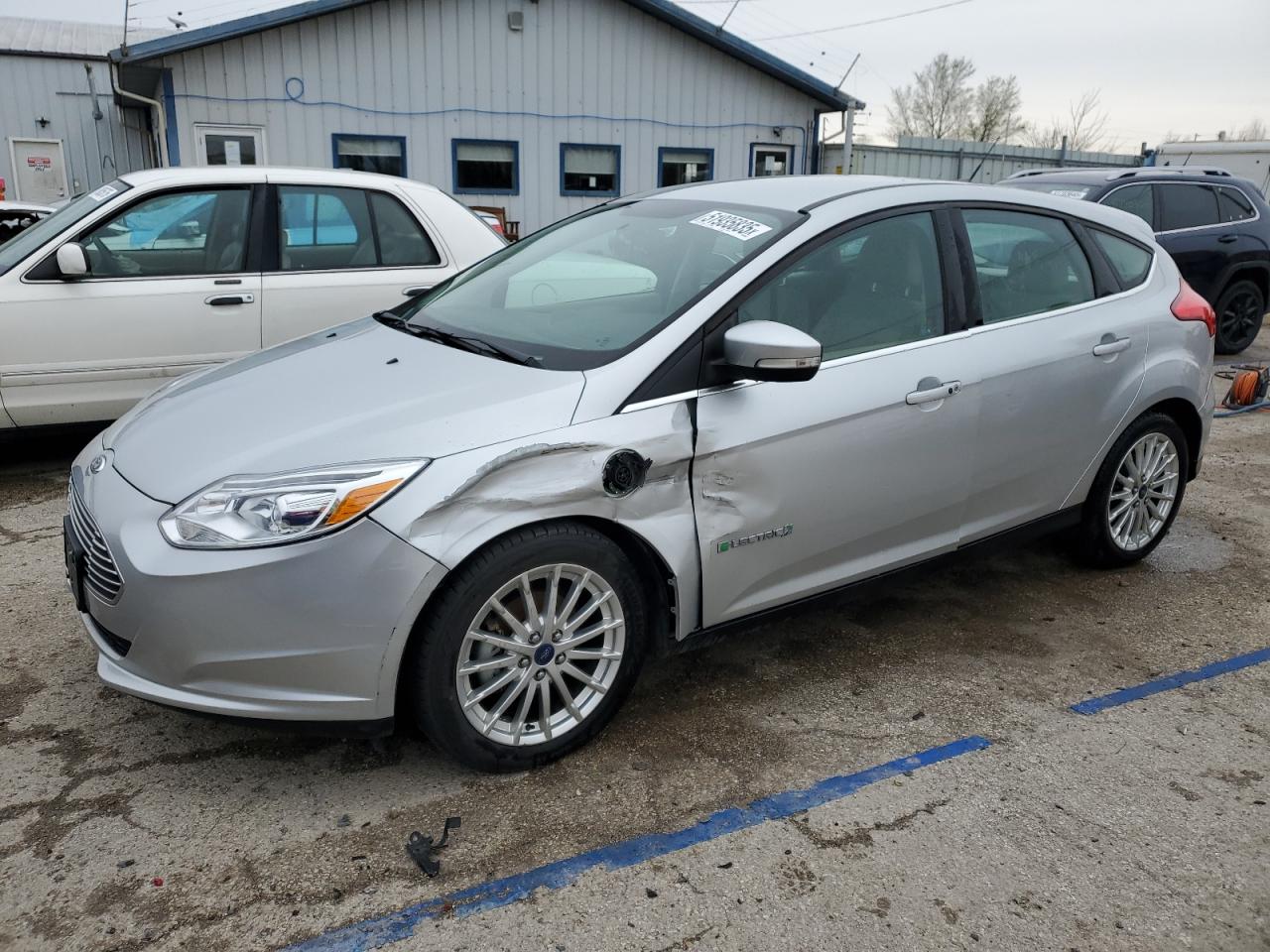 2015 Ford Focus Electric, VIN 1FADP3R44FL234059 — Front end
