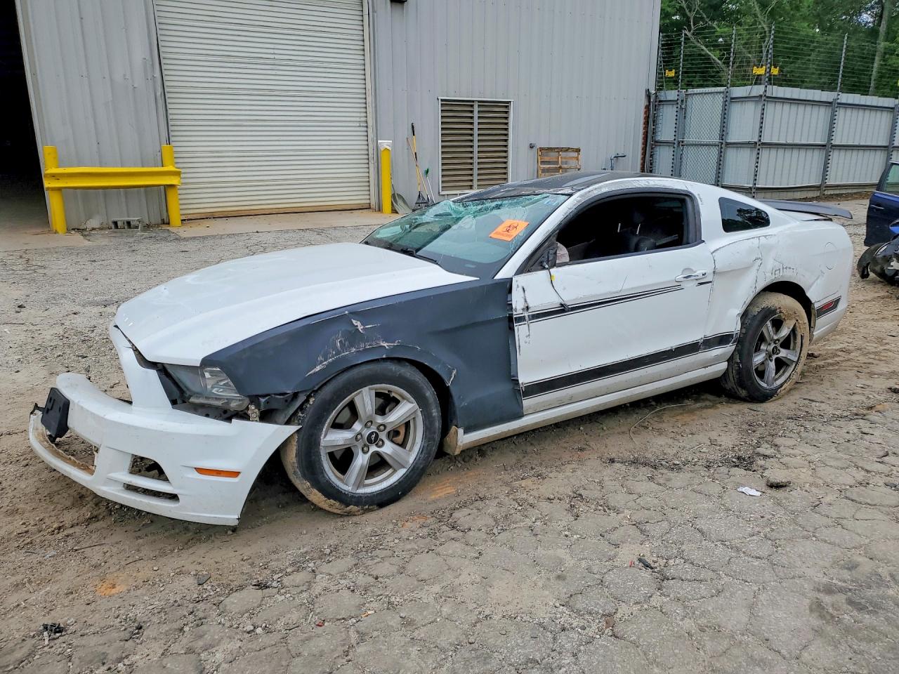 2014 Ford Mustang Premium, VIN 1ZVBP8AM9E5332417 — Опрокидывание