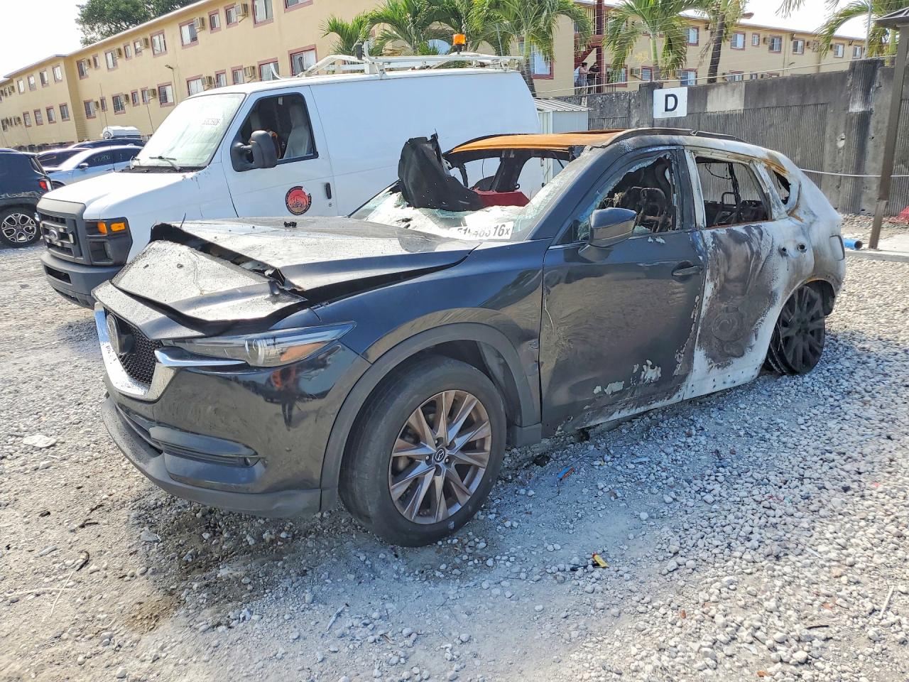 2020 Mazda CX-5 Grand Touring, VIN JM3KFADM2L0800983 — Burn