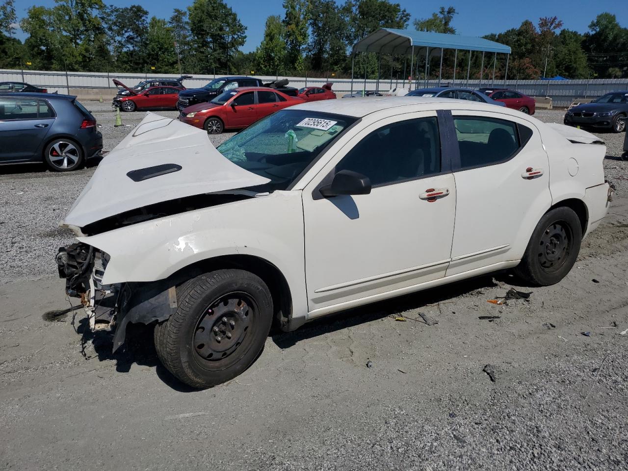 2009 Dodge Avenger SE, VIN 1B3LC46B09N566620 — Перед