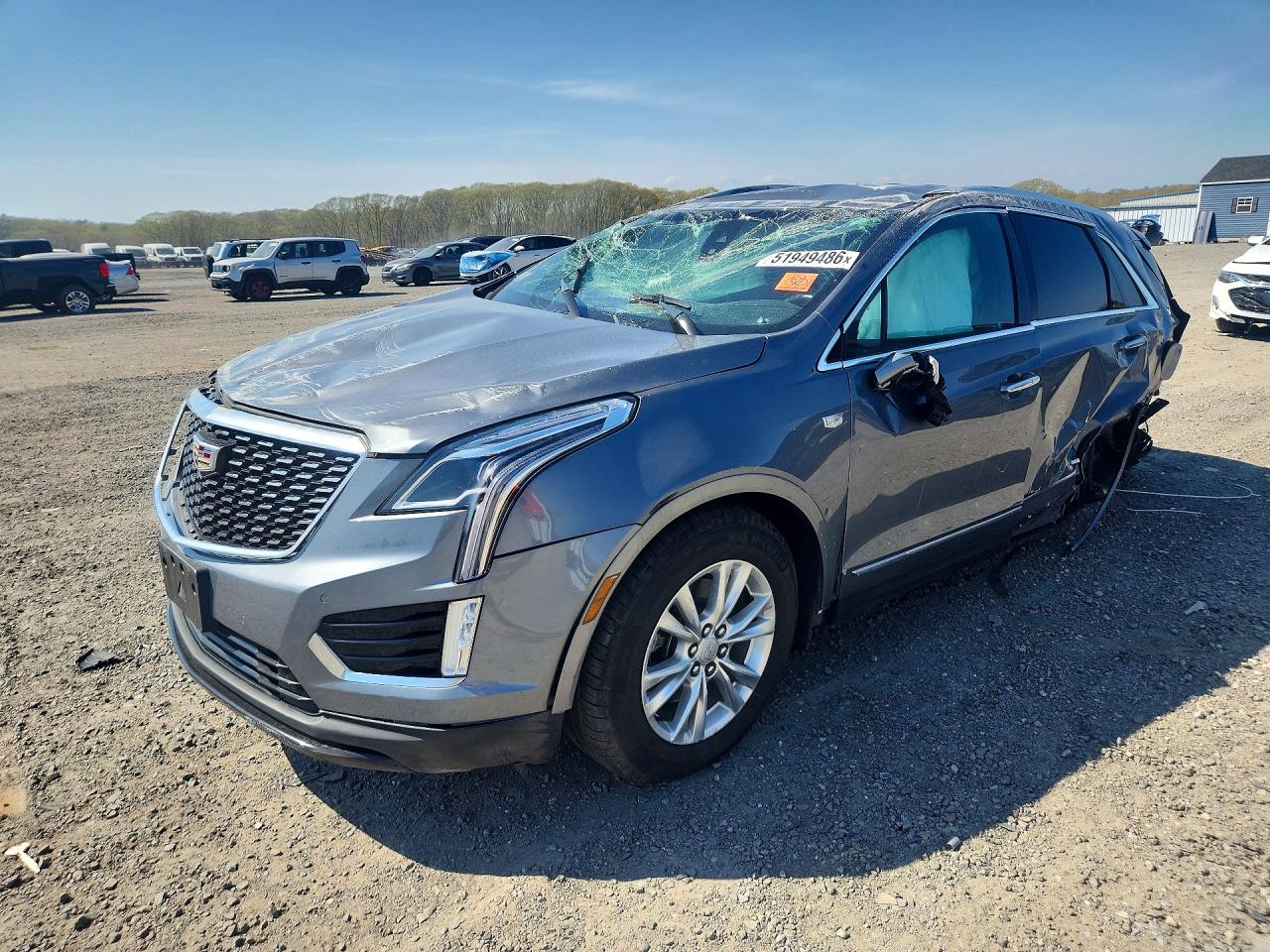 2022 Cadillac XT5 AWD Luxury, VIN 1GYKNBR42NZ126210 — Rollover