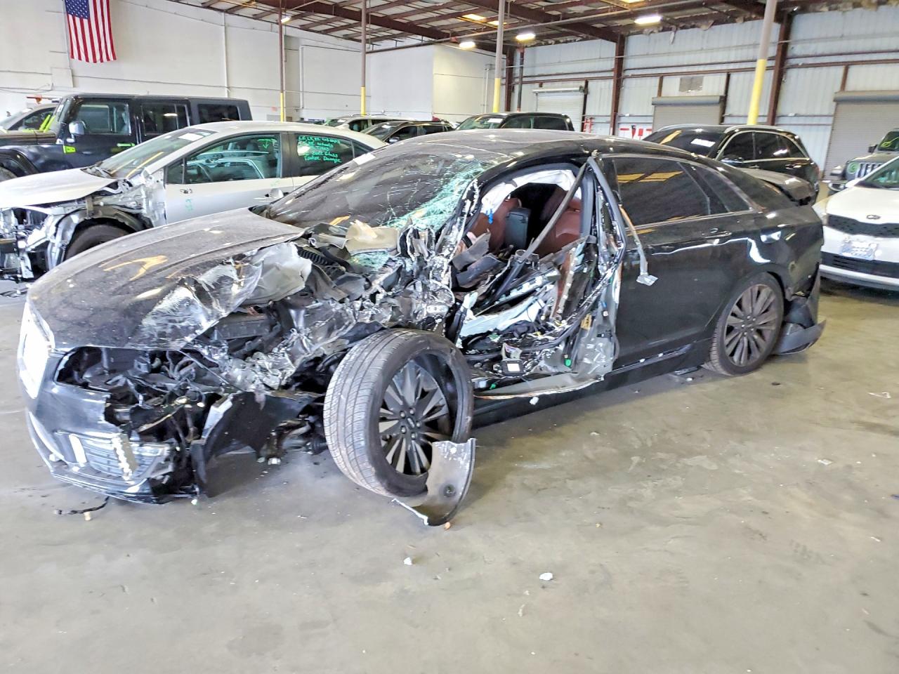 2017 Lincoln MKZ Reserve, VIN 3LN6L5E94HR649619 — All over