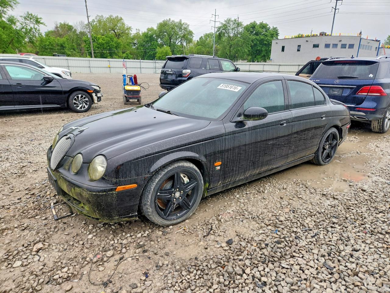 2003 Jaguar S-Type R Supercharged, VIN SAJEA03V031M53447 — Механическое