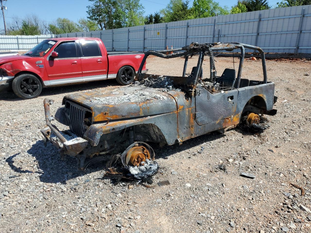 1992 Jeep Wrangler S, VIN 2J4FY19P3NJ549772 — Burn
