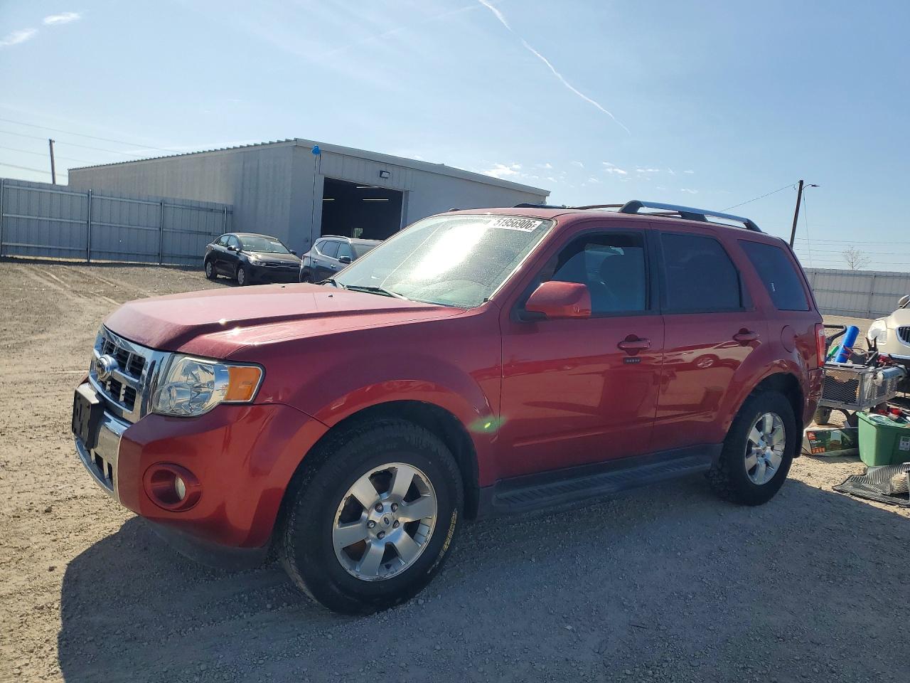 2012 Ford Escape Limited, VIN 1FMCU0EG0CKC85407 — Rear end