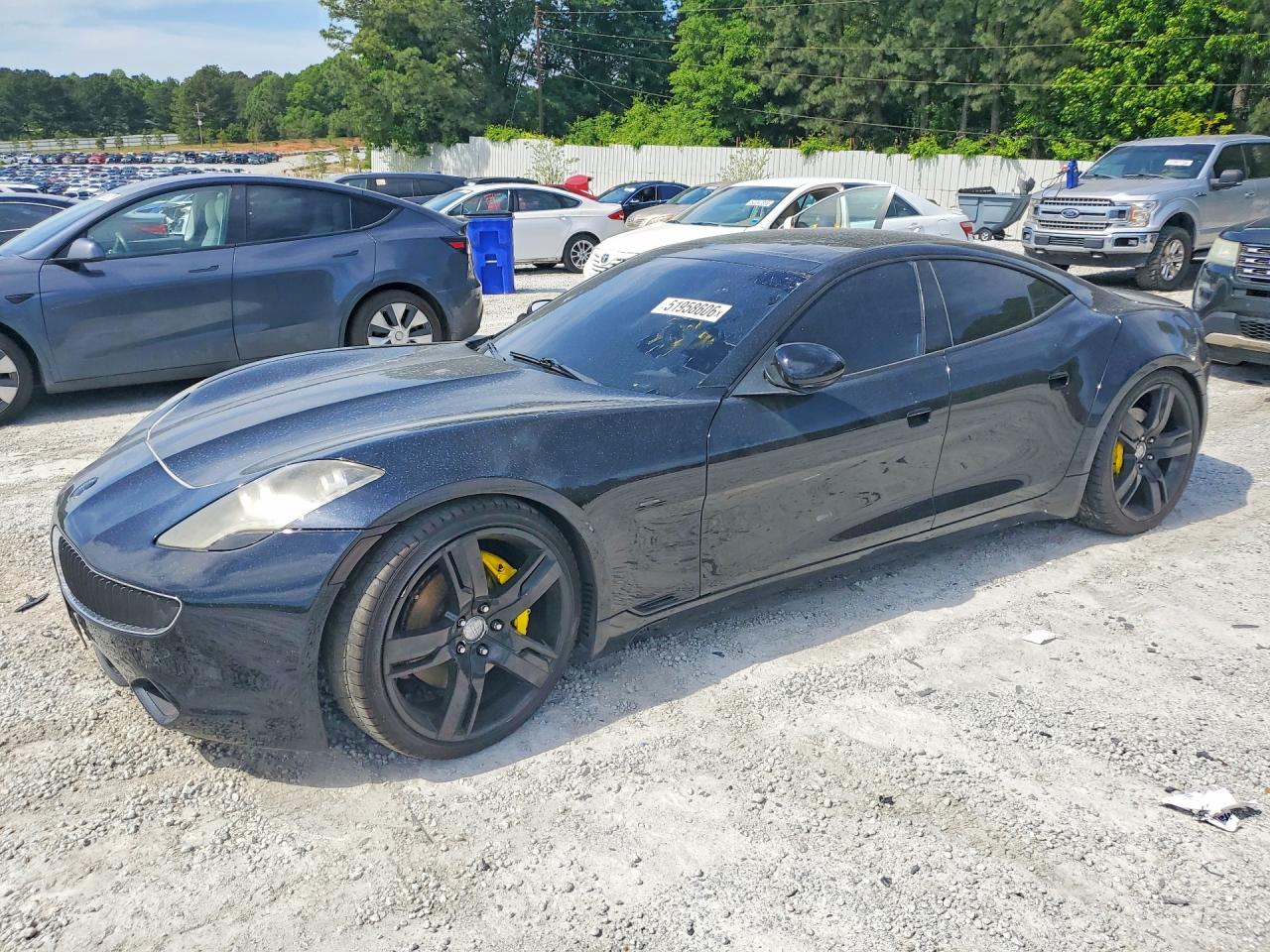 2012 Fisker Karma EcoSport, VIN YH4K14AA4CA001919 — Minor dents and scratches