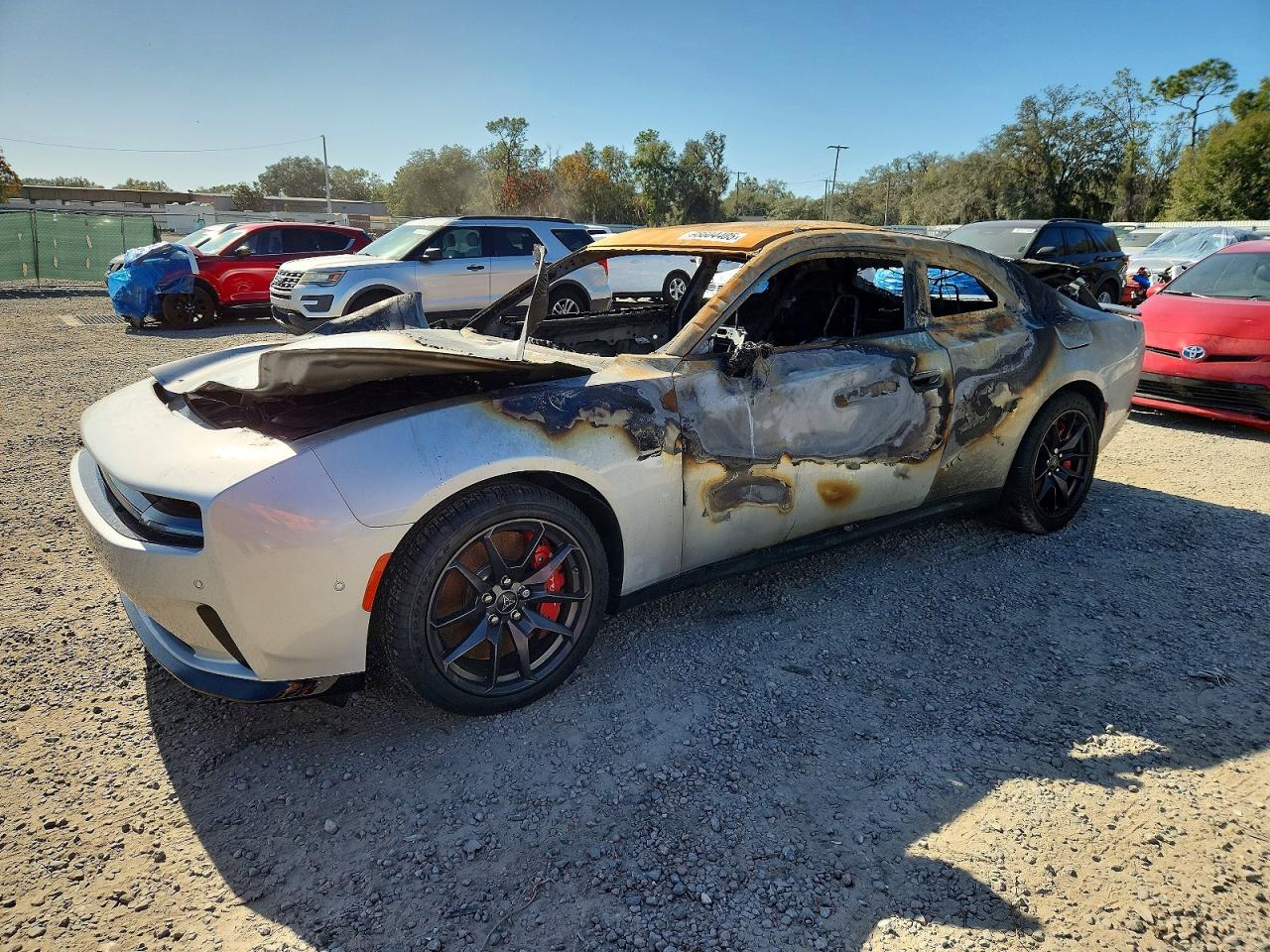 2024 Dodge Charger Scat Pack, VIN 2C3CDBDKXRR207611 — Burn