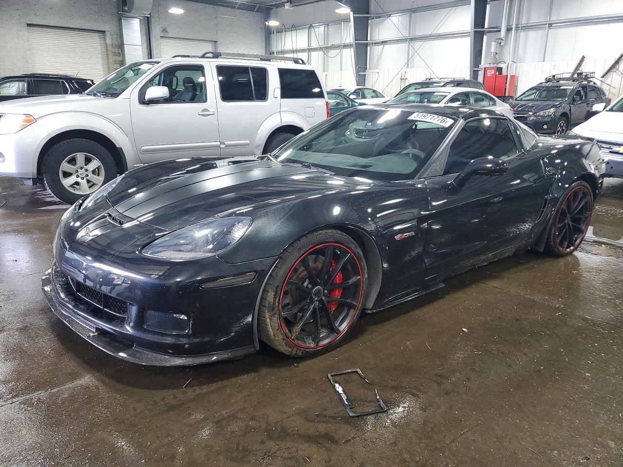 2012 Chevrolet Corvette Z06 w/3LZ, VIN 1G1YL2DEXC5102868 — Side