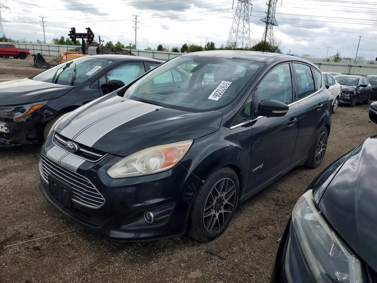 2014 Ford C-Max SEL, VIN 1FADP5BU1EL509360 — Перед