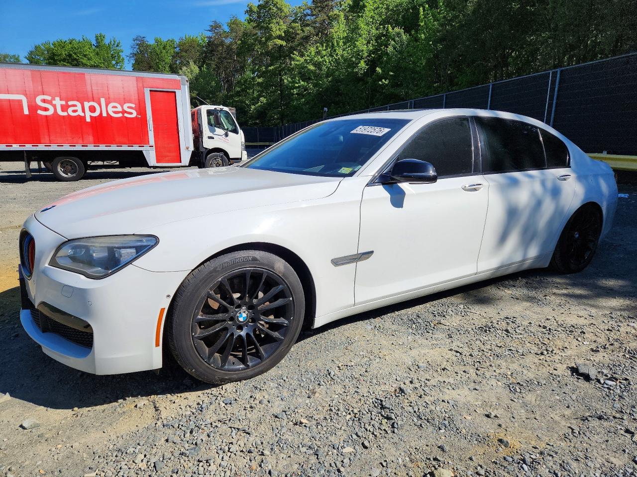 2015 BMW 7 Series 750Li xDrive, VIN WBAYF8C56FD654300 — Front end