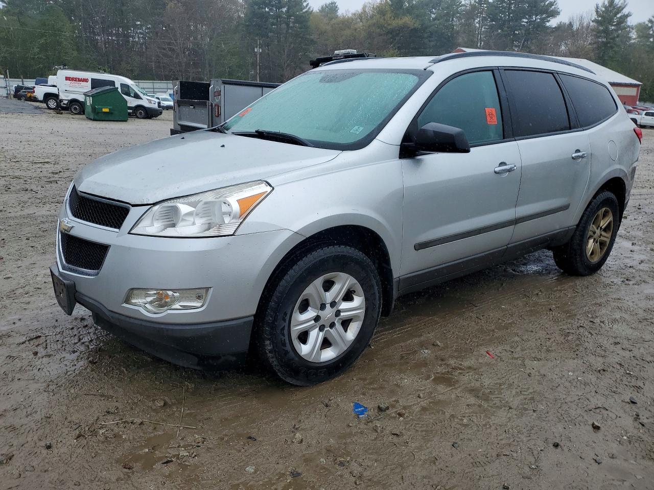 2012 Chevrolet Traverse LS, VIN 1GNKRFED1CJ210061 — Biohazard / chemical