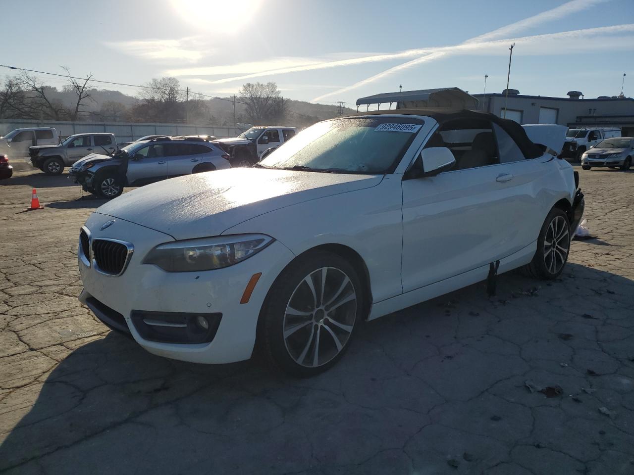 2016 BMW 2 Series 228i, VIN WBA1K9C59GV321619 — Rear end