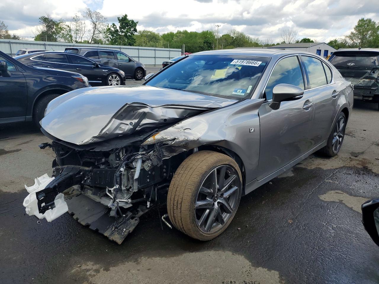 2020 Lexus GS 350 F Sport, VIN JTHEZ1CL8LA012546 — Перед