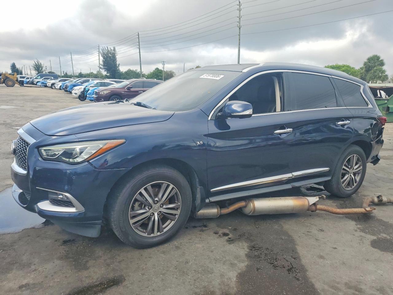 2020 Infiniti QX60 Luxe, VIN 5N1DL0MM7LC505988 — Undercarriage