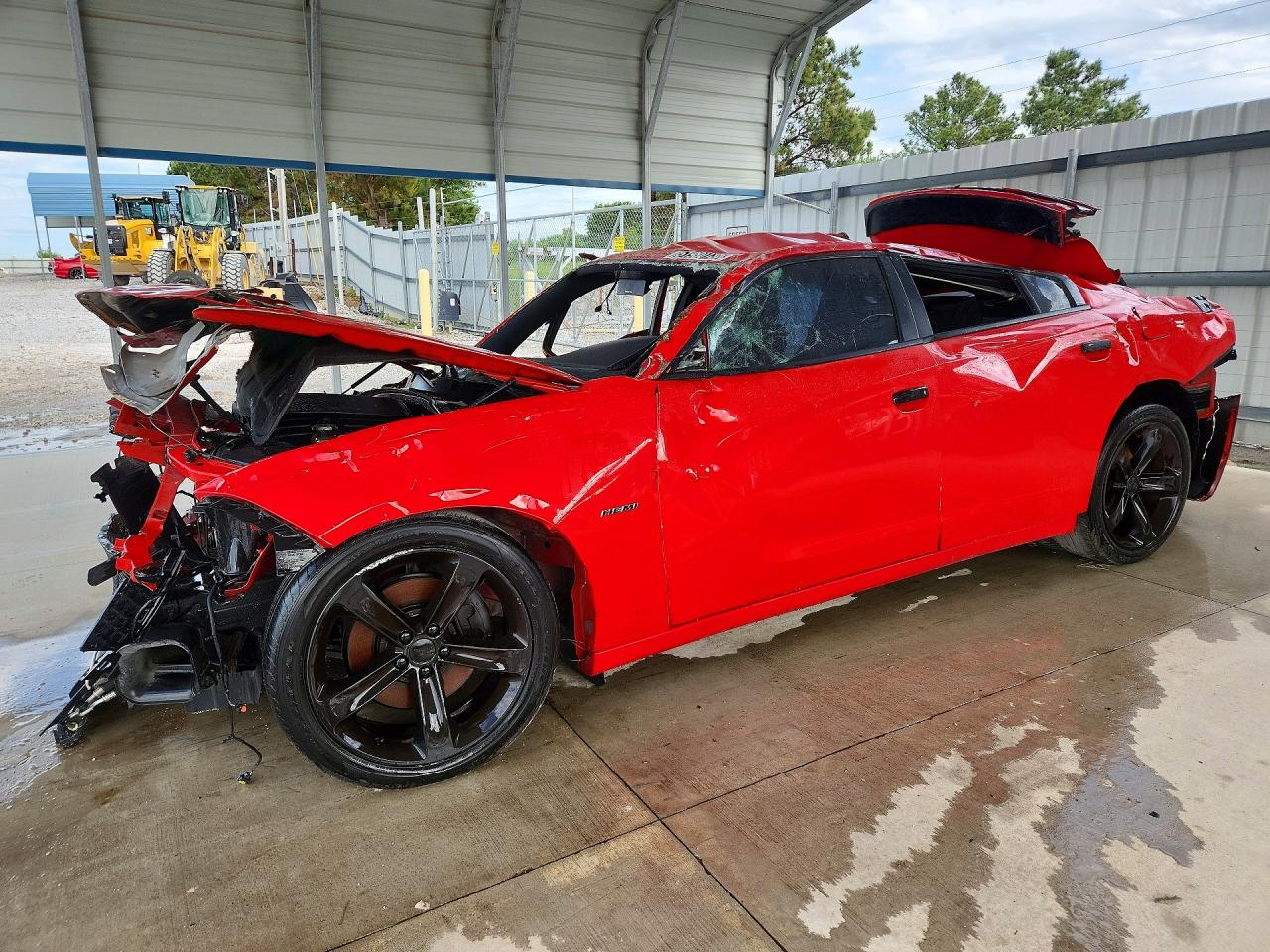 2016 Dodge Charger R/T, VIN 2C3CDXCT1GH355544 — Опрокидывание