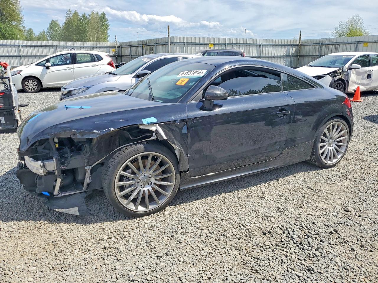 2015 Audi TTS 2.0T, VIN TRUB1AFK4F1000404 — Front end