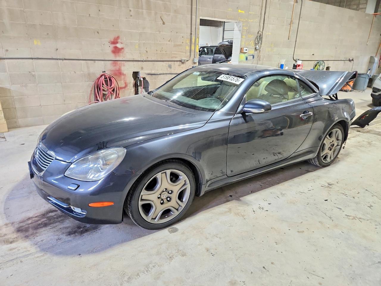2006 Lexus SC 430, VIN JTHFN48YX69001155 — Зад