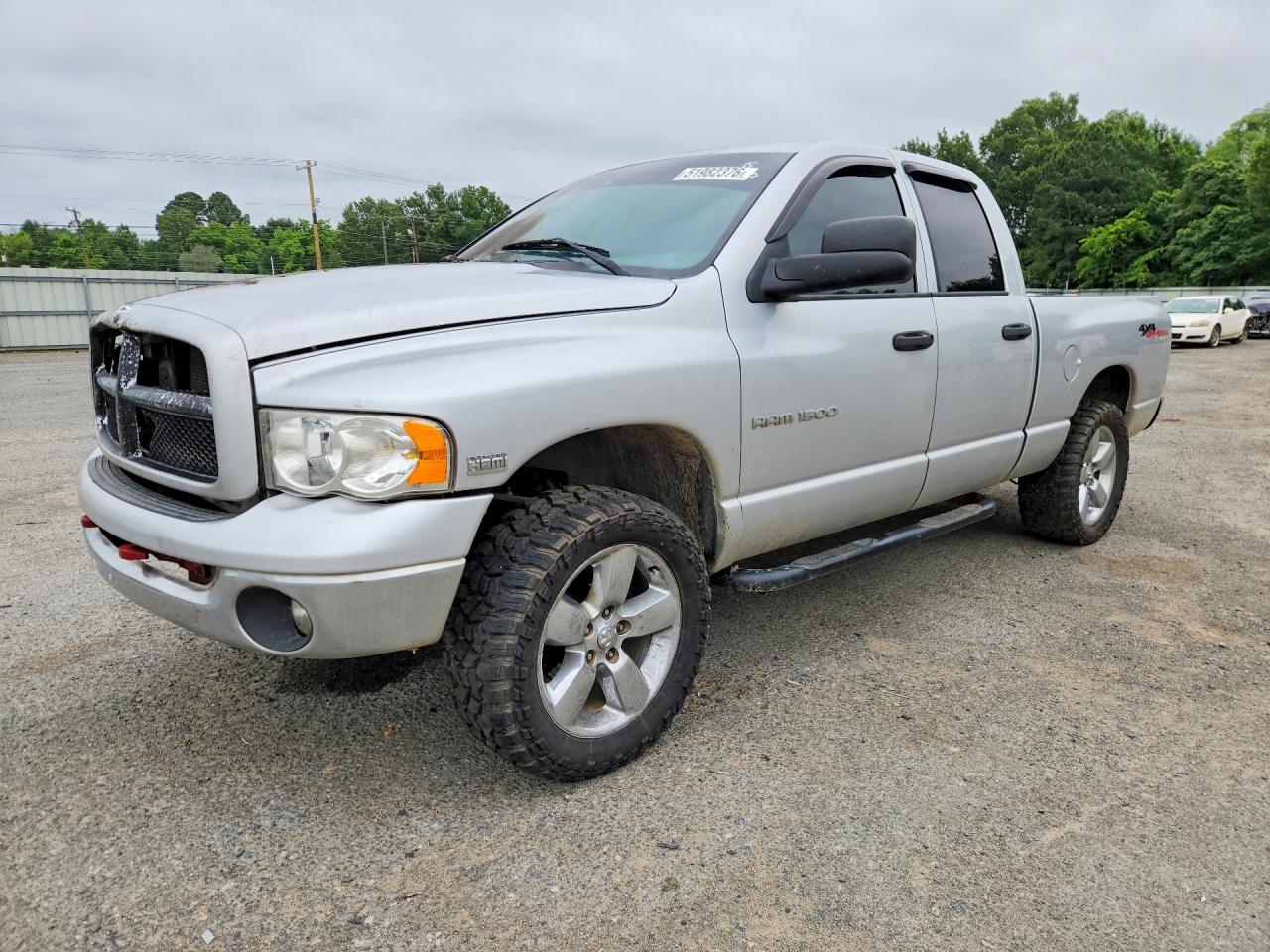 2003 Dodge 1500 ST, VIN 1D7HU18D83J594460 — Engine fire