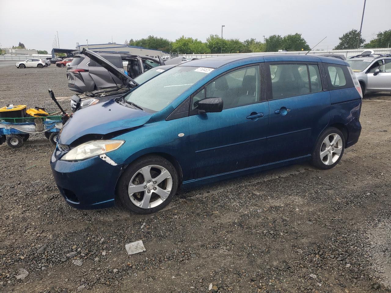 2006 Mazda 5 Touring, VIN JM1CR29L660129767 — Front end