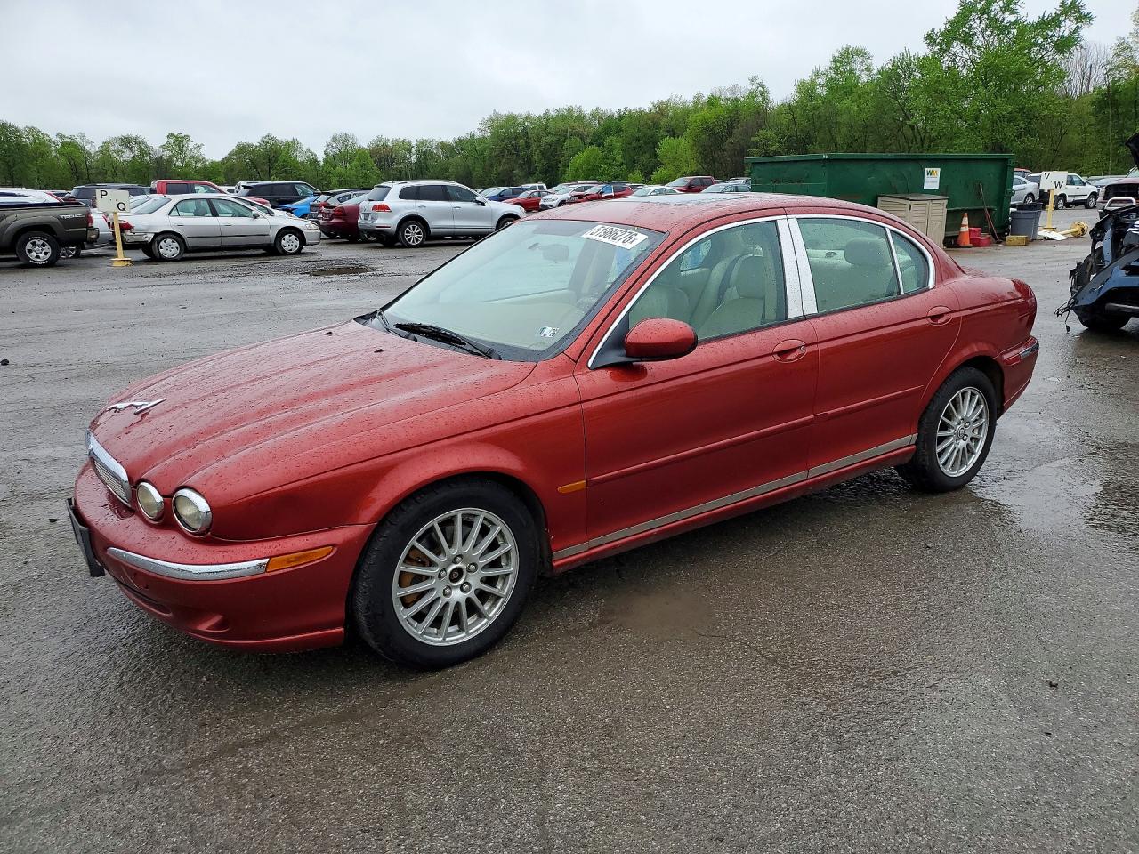 2007 Jaguar X-Type, VIN SAJWA51AX7WJ06878 — Front end