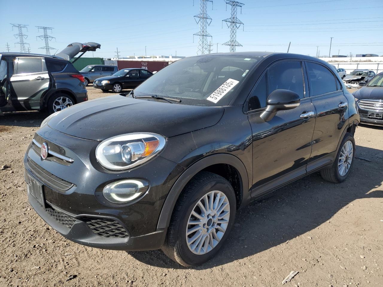 2019 FIAT 500X Pop, VIN ZFBNFYA16KP820042 — Rear end