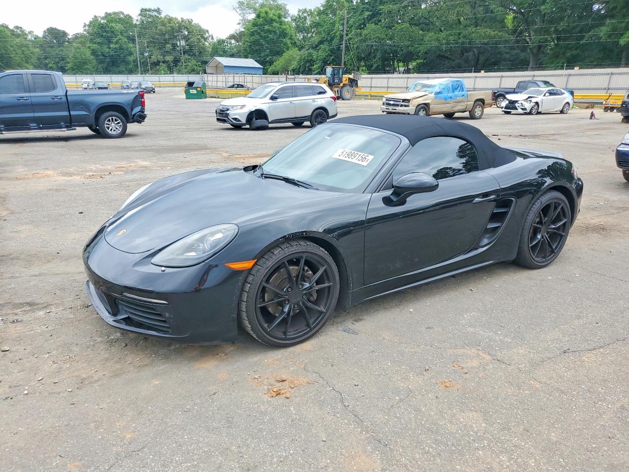 2017 Porsche 718 Boxster, VIN WP0CA2A85HS220583 — Фото с аукциона 1 of 4